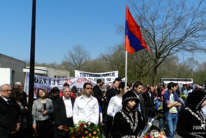 Armenian community of Netherlands to hold week of events on 102nd anniversary of Armenian 
Genocide