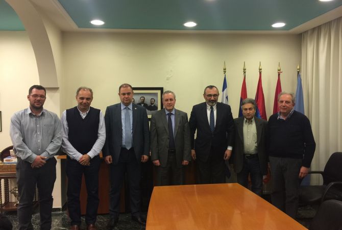  Глава МИД НКР в Греции коснулся процесса международного признания Нагорного 
Карабаха 