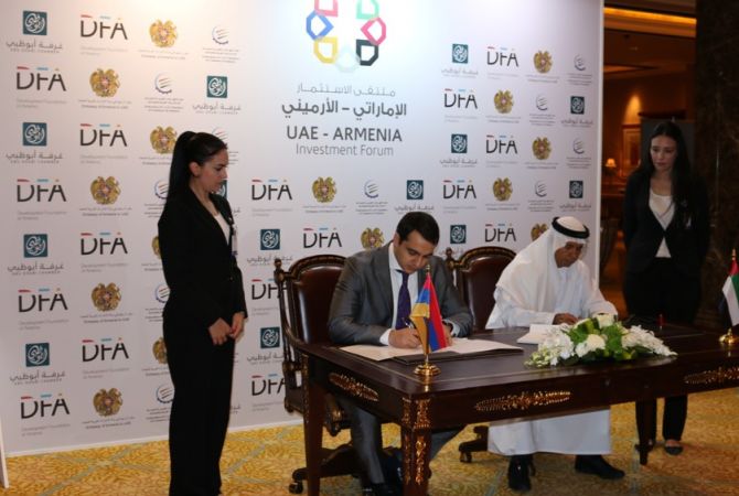 UAE’s Ocean Holding LLC to invest 100 mln USD to build solar power plants in Armenia
