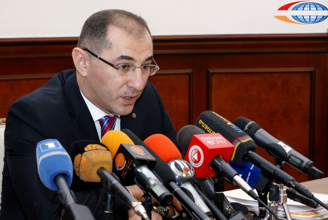 Министр финансов Армении отмечает стабильный рост доходов населения, начиная с 
ноября прошлого года