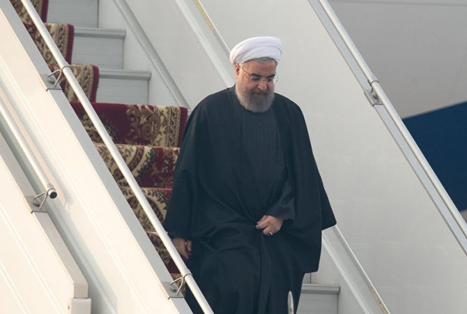 Президент Ирана Хасан Роухани прибыл в Москву