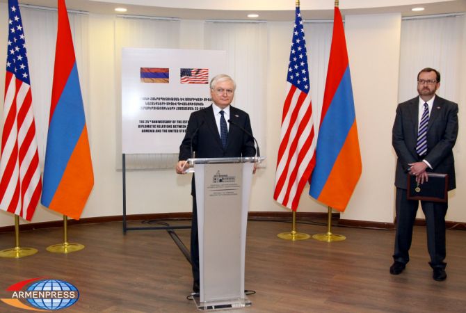 Armenian people and government highly assess friendly partnership with USA – FM Nalbandian