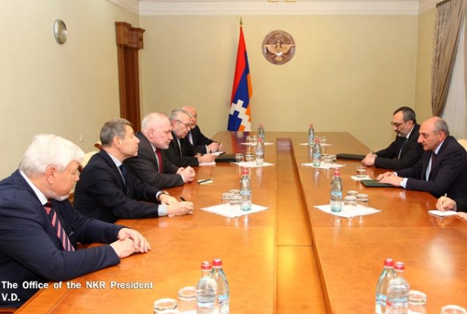President of Artsakh receives OSCE MG Co-chairs