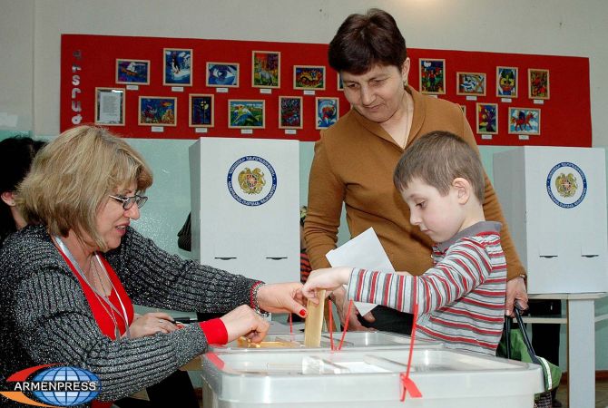 Armenian parliamentary election 2017: Voting starts as polling stations opened nationwide 
