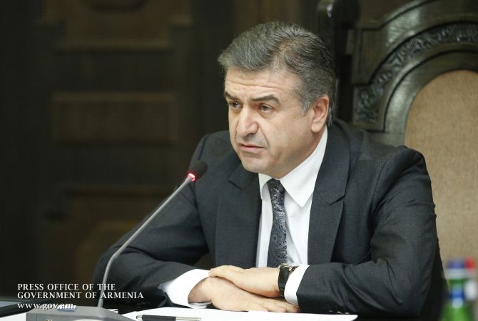  У армяно-китайского экономического сотрудничества существенный потенциал: 
Премьер-министр Армении 
