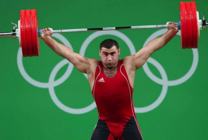 Armenia’s weightlifter Simon Martirosyan becomes Europe’s Champion