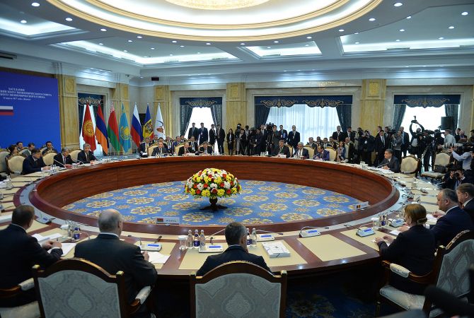 "Armenia’s turnover with the EAEU countries grew by more than 15%" - President Sargsyan 
delivers speech at Supreme Eurasian Economic Council session in Bishkek