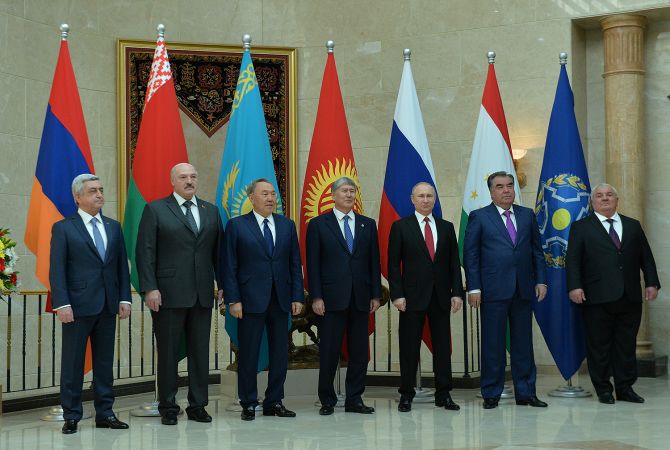 Президент Серж Саргсян принял участие в неформальной встрече глав государств-членов 
Организации Договора о коллективной безопасности 