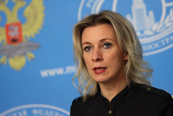 Zakharova doesn’t rule out possibility of contacts between FMs of Armenia, Russia and Azerbaijan