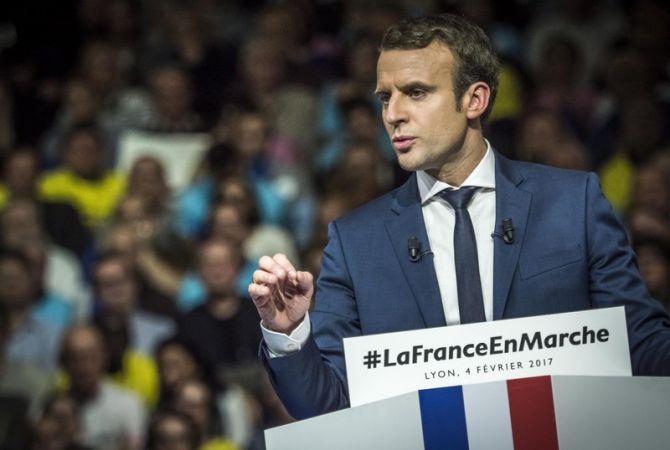 French presidential candidate Macron vows to make efforts on Nagorno Karabakh conflict 
settlement