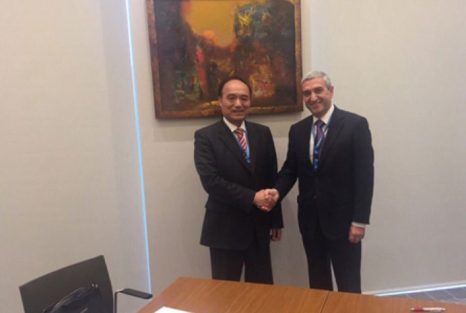 Վահան Մարտիրոսյանը Մինսկում հանդիպել է Հեռահաղորդակցության միջազգային 
միության քարտուղարի հետ