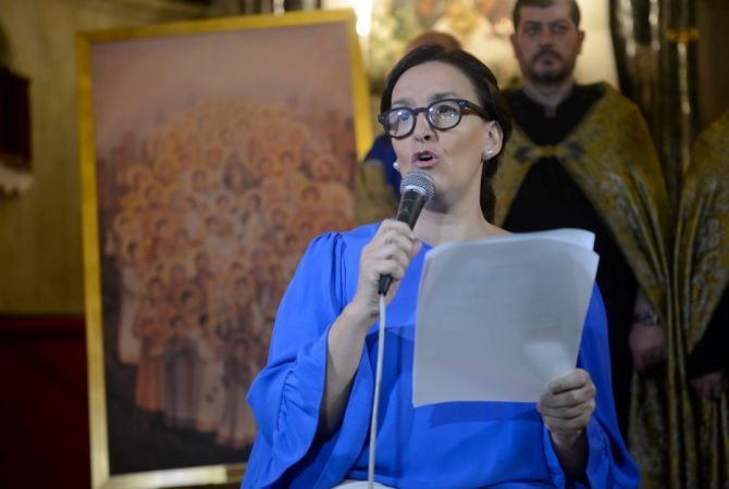 Вице-премьер Аргентины приняла участие в мероприятии, посвященном памяти жертв Геноцида армян