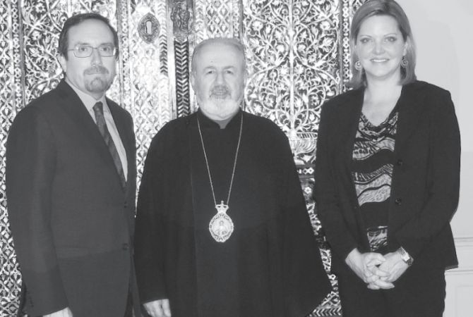 US Ambassador to Turkey visits Istanbul’s Armenian Patriarchate