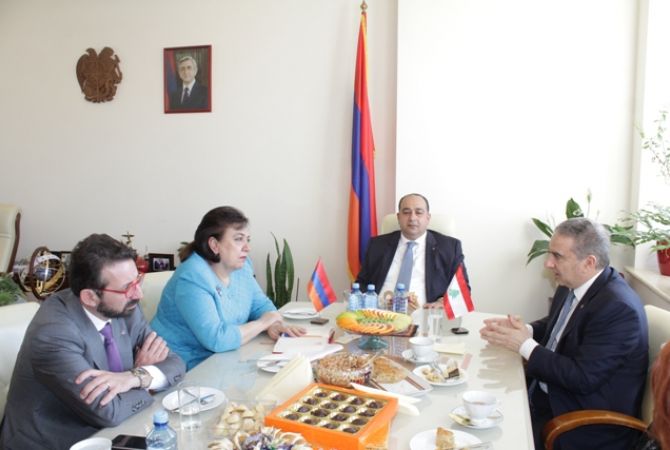 Լիբանանցի նախարարը Հայաստանում անվտանգություն և քաղաքական կայունություն 
է տեսնում