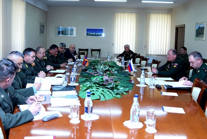 Russian defense ministry delegation visits Armenia 