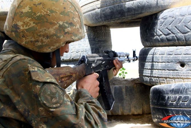 Azerbaijani forces fire mortar and automatic grenade launcher at Artsakh posts