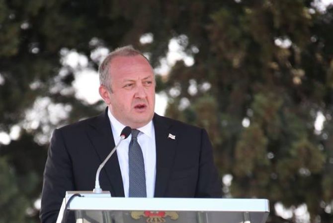 Президент Грузии назвал Геноцид армян большой человеческой  трагедией