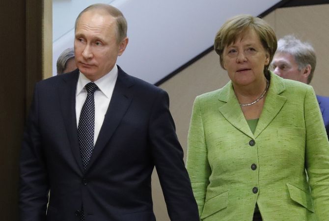 В Сочи начались переговоры Путина и Меркель