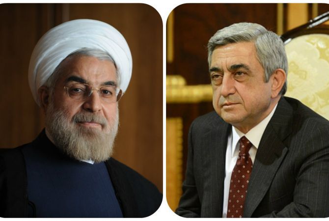 President Sargsyan extends condolences to Hassan Rouhani on fatal coal mine blast