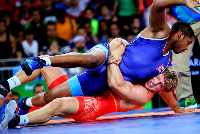 Armenia’s Olympic wrestling champ Arthur Alexanyan to fight for bronze in European 
Championship 