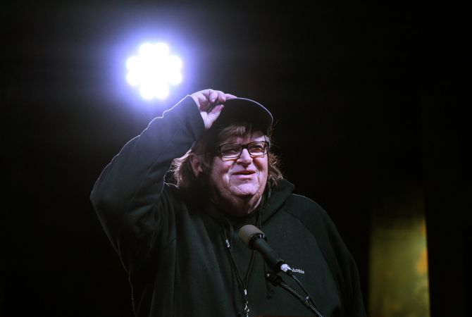 Michael Moore, Harvey Weinstein reteam for Trump documentary ‘Fahrenheit 11/9’