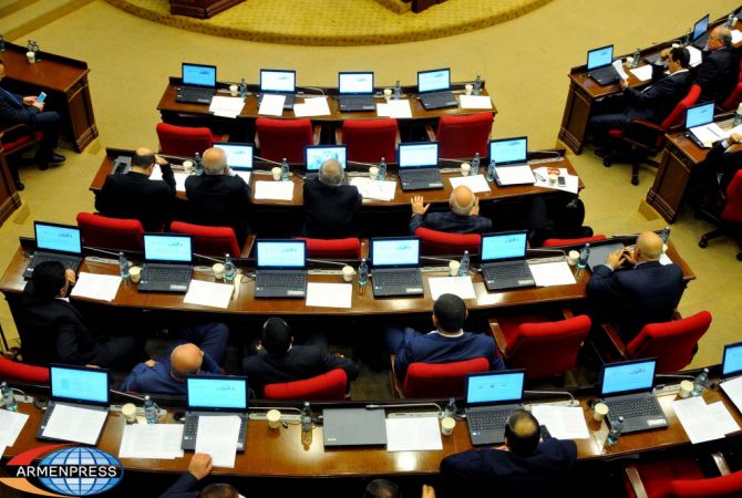 4 factions of Armenia’s Parliament elect heads and secretaries