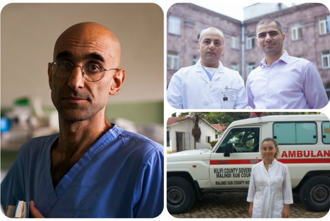 3 Armenian doctors depart for Sudan to temporarily substitute for “Aurora Prize” finalist Dr. Tom 
Catena