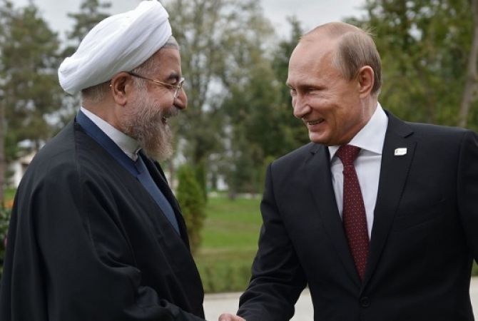Putin congratulates Rouhani on victory in election 