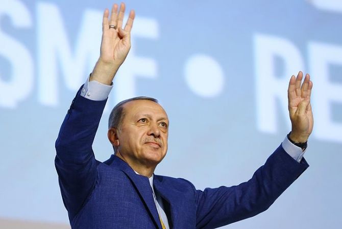 Erdogan re-elected AK party chairman 