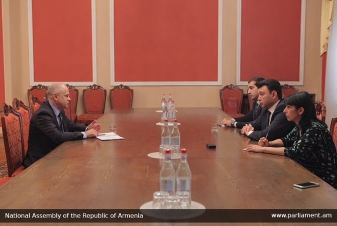 Azerbaijan must recognize complete exercise of self-determination right of Artsakh people: Vice-
Speaker Sharmazanov