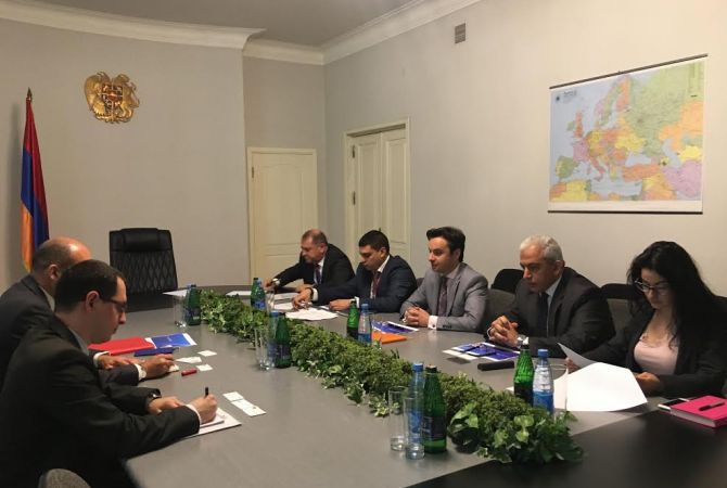Armenia’s civil aviation chief holds meeting with France’s DSNA boss Maurice Georges