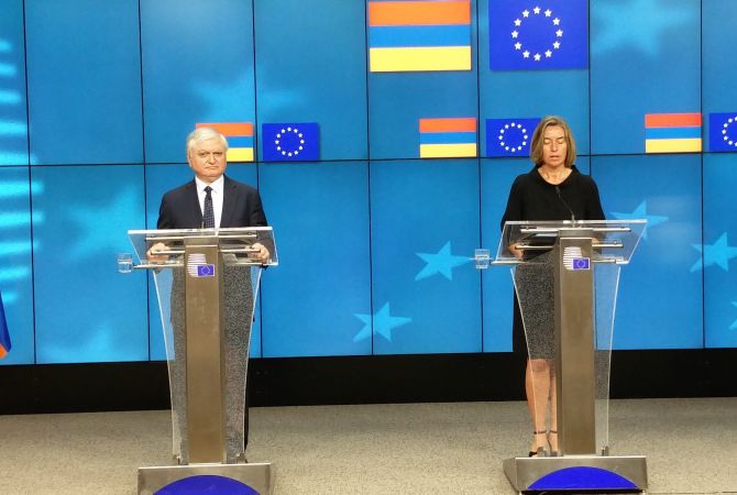 Armenia expects to continue fruitful cooperation with EU – Nalbandian 