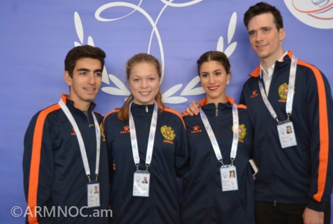 Armenia’s Figure Skating Championship wrapped up