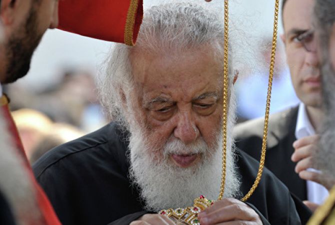Патриарх Грузии отменил торжества, посвященные 40-летию его интронизации