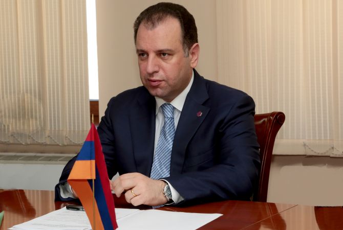 Armenian Defense Ministry’s delegation departs for Russia