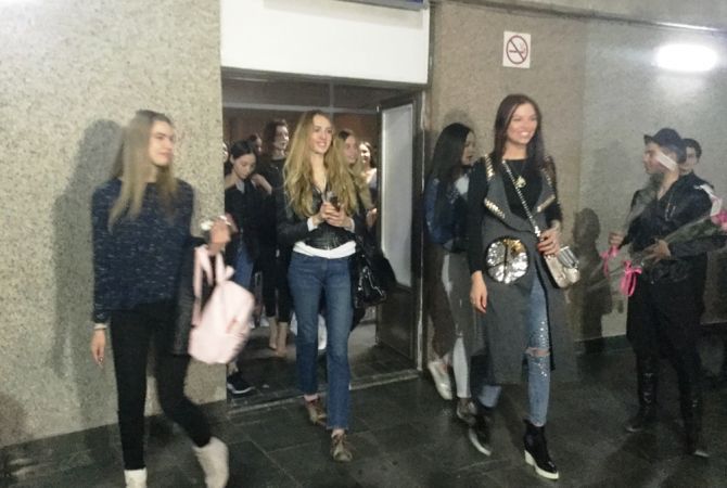 ‘Miss CIS 2017’ International Beauty Contest participants arrive in Gyumri
