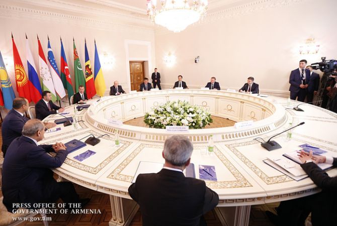 Armenian PM participates in CIS heads of governments’ council session