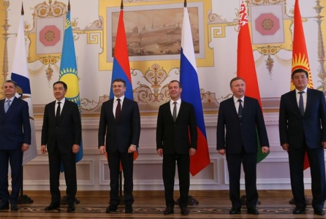 Armenian Premier attends Eurasian Intergovernmental Council meeting – trade rises 3 fold in 
EEU