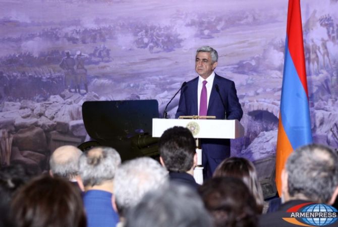 Current Republic of Armenia would not exist without May 28, 1918 – President Sargsyan