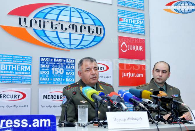 Armenian peacekeepers always distinguished with high level of preparedness: Major General 
Simonyan