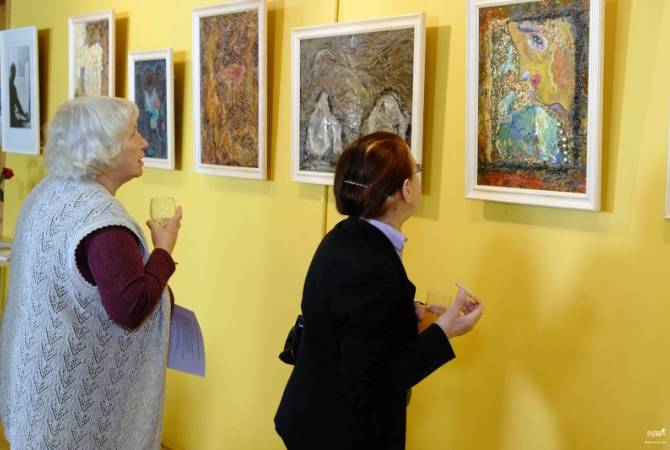 Բորիս Օտարովի ստեղծագործությունների ցուցահանդեսի բացում Լատվիայում