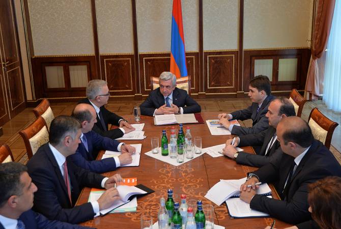 Президент провёл совещание по вопросам повестки армяно-китайского сотрудничества