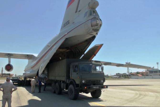 Армения отправила вторую партию груза гуманитарной помощи Сирии