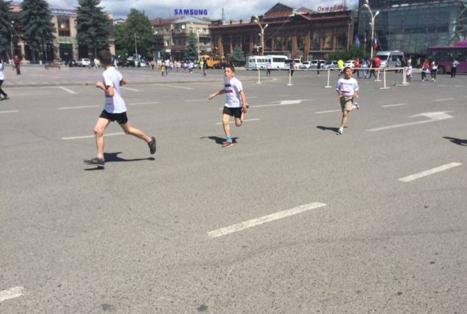 Գյումրիում անցկացվեց  վազքի բարեգործական մրցույթ՝  «Ես վազում եմ հանուն 
հնարավորությունների» խորագրով