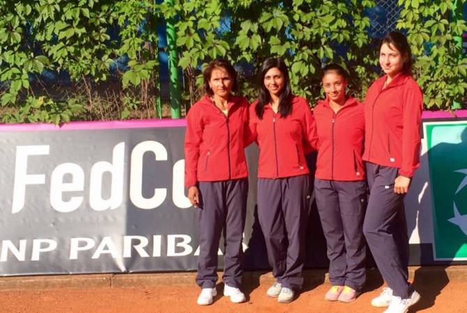 Armenia's women’s tennis team all set for Fed Cup 