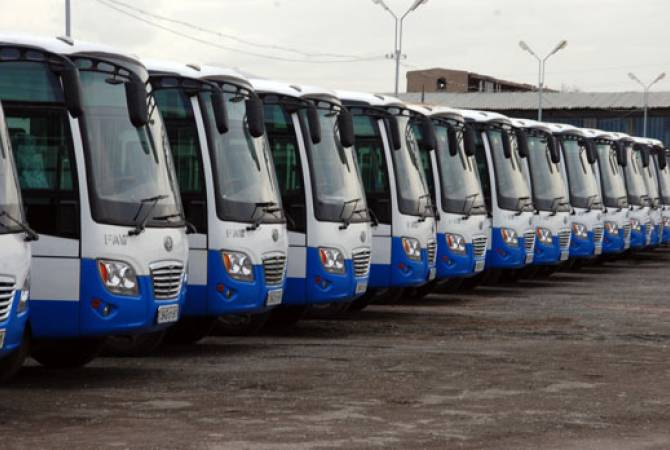 Transport Ministry puts into operation Yerevan-Zvartnots bus route for testing