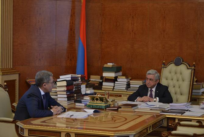 Armenian president highlights nuclear power plant’s operational extension program, orders 
constant supervision