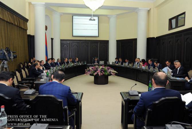 Исполнительная власть одобрила программу правительства Армении