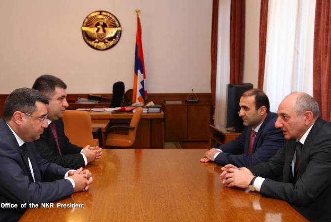 President of Artsakh hosts ‘Electric Networks of Armenia’ CJSC leadership