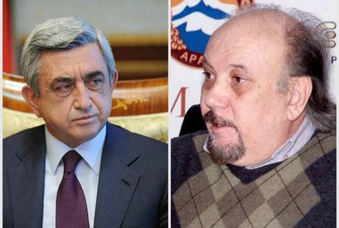 President Sargsyan congratulates composer Yervand Yerznkyan on 70th birthday